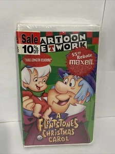 A Flintstones Christmas Carol (VHS, 2000, Warner Brothers Family - New Sealed - Imagen 1 de 6