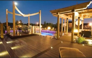 26X 12V Recessed Outdoor Plinth Path Garden LED Deck Stair Lights Set IP67  - Picture 1 of 12