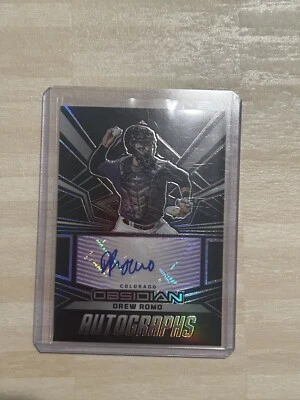 2023 Panini Chronicles - Obsidian Autographs Electric Etch Purple #OA-DR Drew... - Image 1 of 2