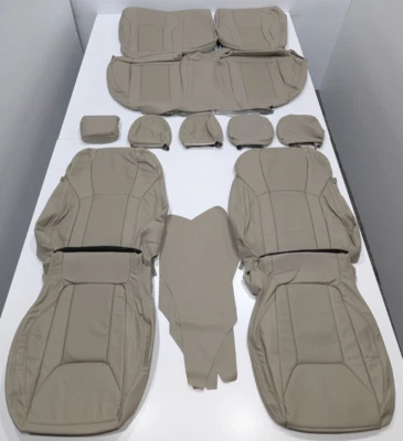 Fundas de asiento de cuero fresno KR367 para Subaru Impreza Premium Hatchback 2017-2023 Foto 1 de 4