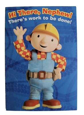 Bob the Builder  Card Birthday  for NEPHEW - Image 1 of 4