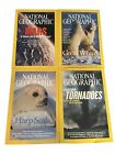 4 magazines National Geographic janvier-avril 2004 ours polaires phoques tornades