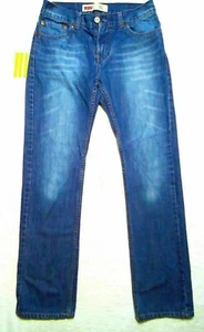 👖Levi’s® 511™~Young Mens~Boot Cut,Classic,L~Blue,Medium Slim 14 REG (27 W 27 L) - Picture 1 of 4