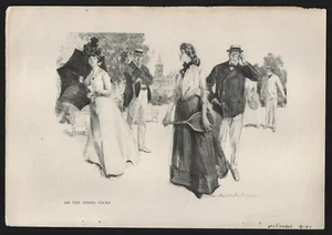 Revista de ilustración de Howard Chandler Christy McClure septiembre de 1901 (tenis) - Imagen 1 de 1