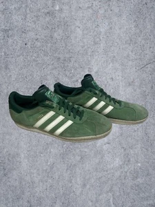 Adidas Originals Gazelle II Men's Shoes Suede Green/White 12 G96683 - Picture 1 of 6
