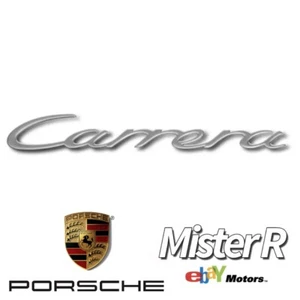 Porsche 911 996 • Carrera Rear Emblem • Silver • #996559237104PU - Bild 1 von 4