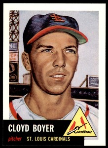 1991 Topps Archives 1953 Cloyd Boyer . St. Louis Cardinals #60