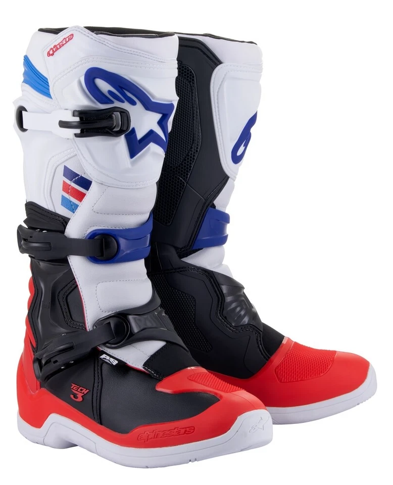 Alpinestars 2013018-2307-11 Tech 3 Boots 11 White/Red - Imagem 1 de 1
