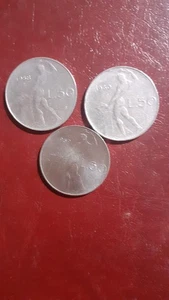 50 LIRE 1958 - 1959 - 1960  VULCANO - REPUBBLICA ITALIANA - Imagen 1 de 9