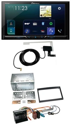 Pioneer 2DIN DAB USB MP3 Bluetooth Autoradio für Citroen Berlingo C2 C3 Jumpy Pr - Bild 1 von 4