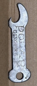 Vintage 2 Sided POLAR Ginger Ale Advertising Metal Bottle Opener - Picture 1 of 10