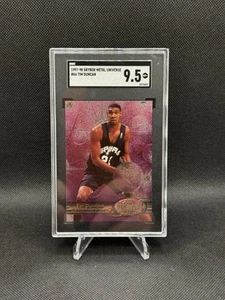 1997-98 Metal Universe - Tim Duncan #66 (RC) SGC 9.5 - Picture 1 of 2