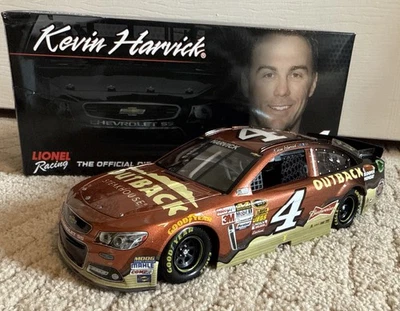 1:24 Kevin Harvick #4 Outback Steakhouse 2014 SS 1 of 96 RARE 🔥🎄Vintage Finish - Image 1 of 4