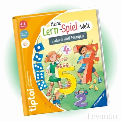 RAVENSBURGER tiptoi® Buch - Meine Lern-Spiel-Welt - Zahlen und Mengen - NEU - Bild 1 von 4