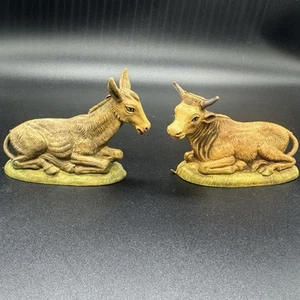 Vintage Fontanini Kuh & Esel Figur für Krippe Made in Italy 120/4,5 - Bild 1 von 7