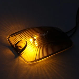 5x Pickup Truck Smoked Roof Top Marker Set Amber LED for 88-02 Chevy/GMC C/K - Bild 1 von 5