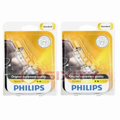 2 pc Philips High Beam Headlight Bulbs for Freightliner Sprinter 1500 wc - Image 1 of 4