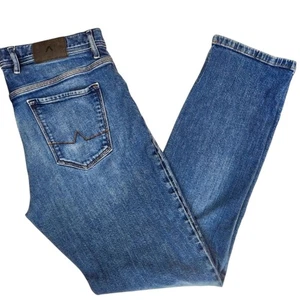 Jeans Alberto Candiant Denim Calce Moderno OEKO-TEX Estándar 100 5 Bolsillos 35x34 - Imagen 1 de 9