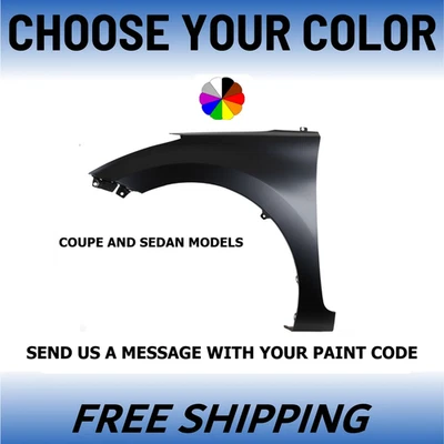 NEW Painted Driver Side Front Fender For 2011-2016 Hyundai Elantra - Image 1 of 4
