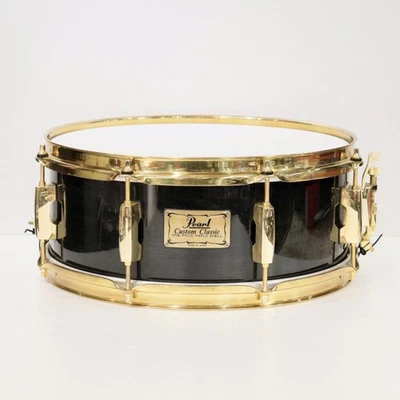 USED CL-5314 [Custom Classic One Pice Maple 14''~5.5'' - Ebony Mist] - Image 1 of 4