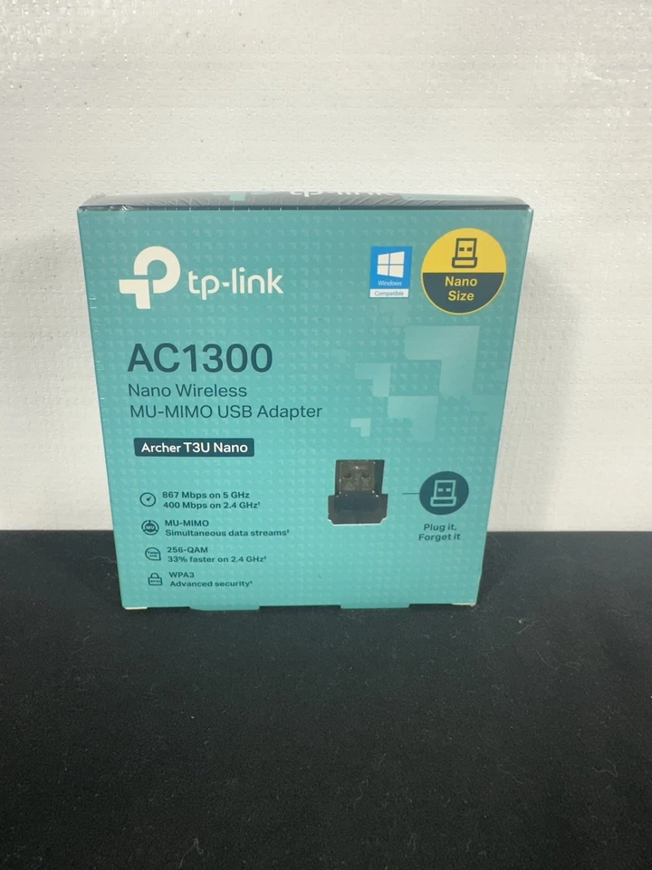 TP-Link AC1300 USB WiFi Adapter(Archer T3U)- 2.4G/5G Dual Band Wireless - Image 1 of 2