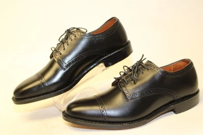Allen Edmonds NUEVO Yorktown Hombres Talla 7 D Cuero Brogue Oxford EE. UU. Zapatos Hechos a Mano Foto 1 de 4