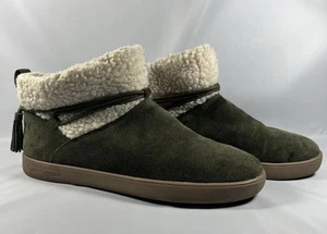 Koolaburra by UGG Isana grüne Damen-Lederstiefeletten Stil 1096414 ~ 10,5/11 - Bild 1 von 9