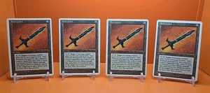 ๐ค๐ค๐ค (4) 1995 Magic The Gathering CHRONICLES RUNESWORD PLAYED ๐ค๐ค๐ค - Picture 1 of 10