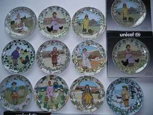 Heinrich Villeroy & Boch V&B UNICEF Kinder der Welt - Tibet - Peru Einzelverkauf - Picture 1 of 36