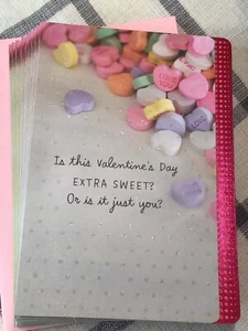 10 Hallmark Happy Valentine’s Day Card For Anyone Family Friends Candy Hearts - Picture 1 of 4