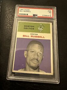 1961 Bill Russell Fleer #38 PSA 1 PR 
