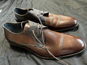STACY ADAMS mens Brown & Black, 12M US - Picture 1 of 7