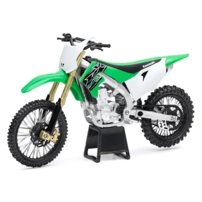 NEWRAY KAWASAKI ESCALA 1:12 DIE CAST TOY MODELO 2019 KX450F DIRTBIKE 58103 Foto 1 de 3