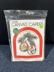 Anello angelo e pupazzo di neve capperi tela arte tempo libero vintage ornamento kit ago - Foto 1 di 3