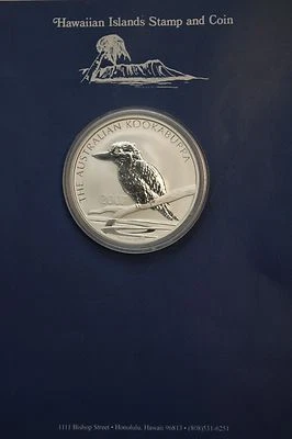 2007 1 oz Australian Kookaburra .999 Silver - Image 1 of 2