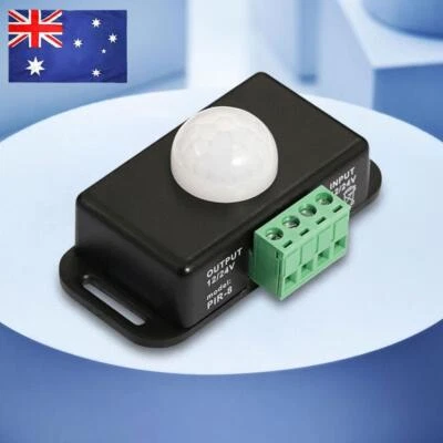 DC 12V 24V 6A PIR Motion Sensor Switch Automatic Adjust for LED Strip Light Lamp - Image 1 of 4