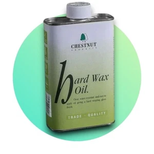 Chestnut Hard Wax Oil 500ml - High Gloss Finish - Picture 1 of 4