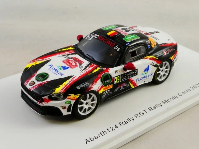 Abarth 124 Rally Monte Carlo 2020 Caprasse-herman 1 43 Spark S6565