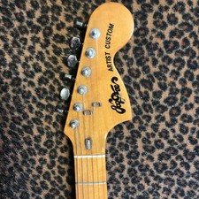 Joodee ST Type Electric Guitar White 1970's With Soft Case Used JP Free Shipping