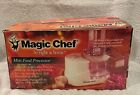 Magic Chef Mini Food Processor Model MCFP1 2 Speeds & Pulse