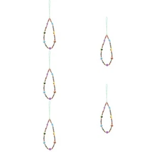 5 PCS Devil's Chain Beaded Phone Wrist Strap with Clips - Zdjęcie 1 z 12