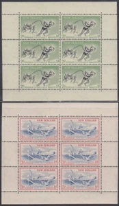 NEW ZEALAND Sc # B52-3a CPL MNH 2 SHEETLETS of 6 ea, CHILDREN PLAYING - Picture 1 of 1