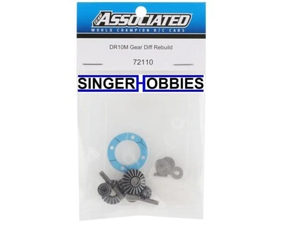 Juego de reconstrucción diferencial de engranajes Associated ASC72110 SC10 / DR10 NUEVO EN PAQUETE HH Foto 1 de 2