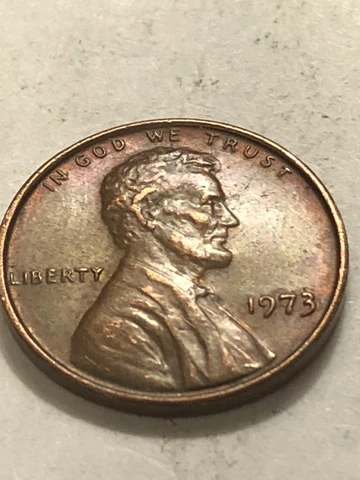 1973 P LINCOLN CENT PENNY AU BEAUTIFUL Coin   Low Shipping Lot K32 Cover