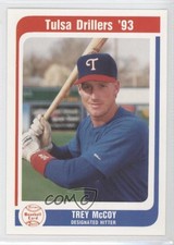 1993 Speedprint Tulsa Drillers Trey McCoy #17