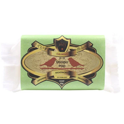 UGUISU NO FUN Japanische Nachtigall Vögel Kot Hautaufhellung Behandlung Seife Uguisu kein Spaß