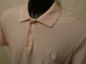 Express Classic Fit Pink Polo Golf Shirt Collar 100% Cotton Sz M - Picture 1 of 1