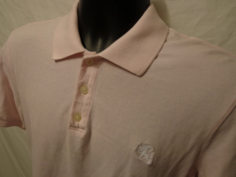 Express Classic Fit Pink Polo Golf Shirt Collar 100% Cotton Sz M - Image 1 of 1