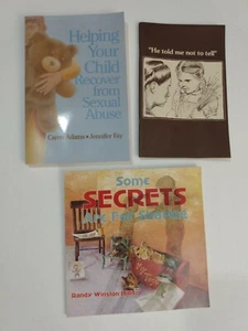 Helping Your Child Recover from Sexual Abuse by Caren Adams + 2 PB Books - Picture 1 of 4