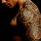 2 Stck. Schulter und Brust Sonnenmuster Wasserdicht Tattoo Aufkleber Cool